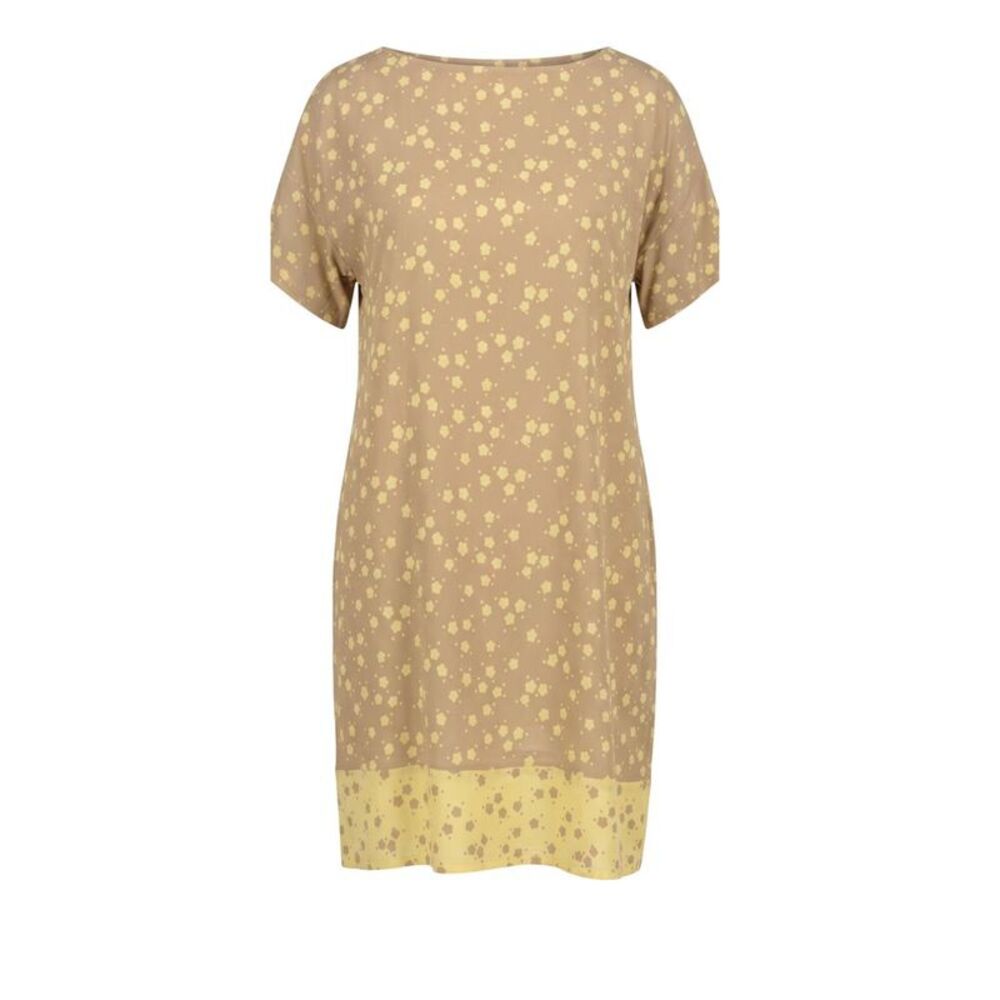Trussardi Jeans Beige Viscose Women Women's Dress